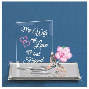 "My Wife, My Best Friend" Pink Rose